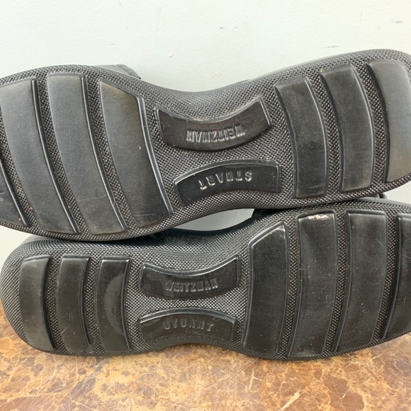 Stuart Weitzman Black Leather Clogs Sandals 8.5 - Picture 8 of 8